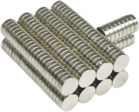 Jinsa 50Pcs Of Dia 8X2Mm Round/Disc Neodymium Rare-Earth Magents