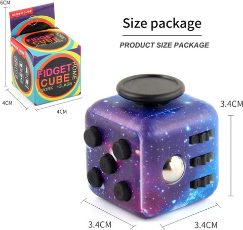 ANABGI Fidget Cube Stress Anxiety Pressure Relieving Toy Great for