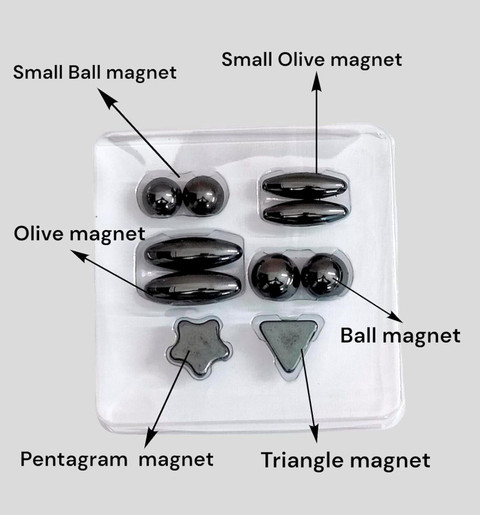 Kartual Fun Return Gifts for Kids | Magnet Stones for Creative Art