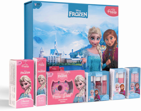 Renee Disney Frozen Princess Gift Set, Skin-Friendly Makeup Kit