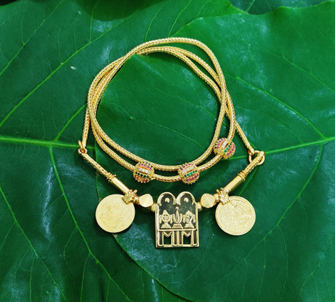 TGS GOLD COVERING Traditional Mugappu Thali Chain for Womens 24