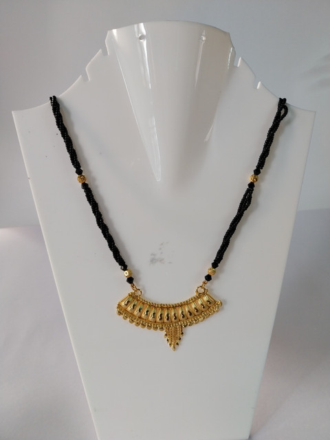 Garhwali Mangalsutra Pahadi Gold Pendant Mangalsutra Elegance