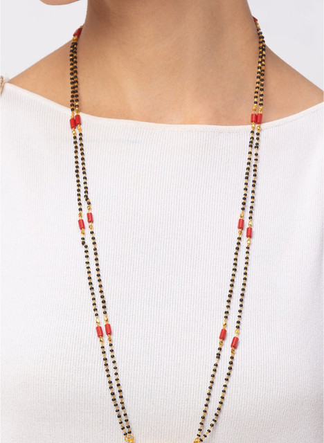 SMARNN 24 inches Mangalsutra chain without pendant Silk Dori Mangalsutra