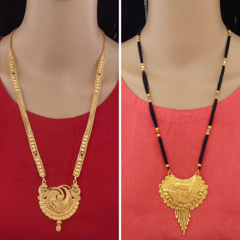 Husband Wife Dev Name Mangalsutra Lovestruck Couple Rose Gold
