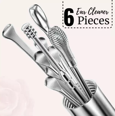 Easymart Ear Wax Cleaner Ear Cleaning Tools kit Stick Set Spring ...