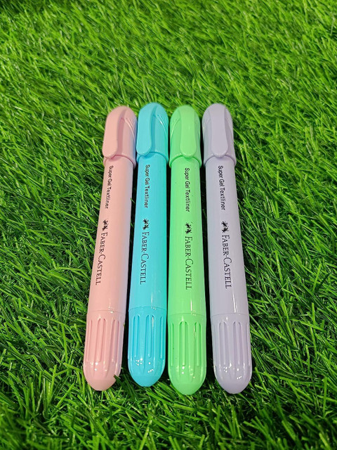 FABER-CASTELL Super gel Highlighters Pastel Shades