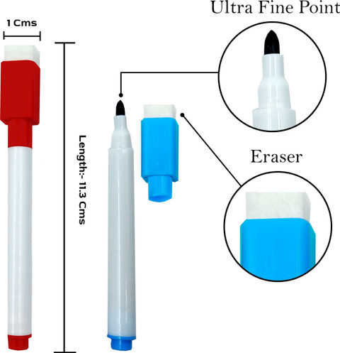 Whiteboard Pen Erasable Marker To Write On Plastic Eduway Dry