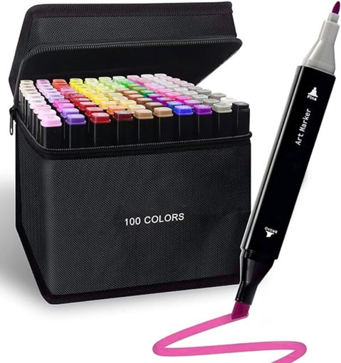 Wynhard 100 Color Alcohol Markers Alcohol Based Marker Drawing Markers  Sketch Art Marker