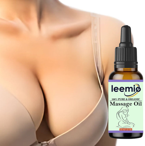 LEEMIO Breast Massage Oil for Women help in skin toning oil