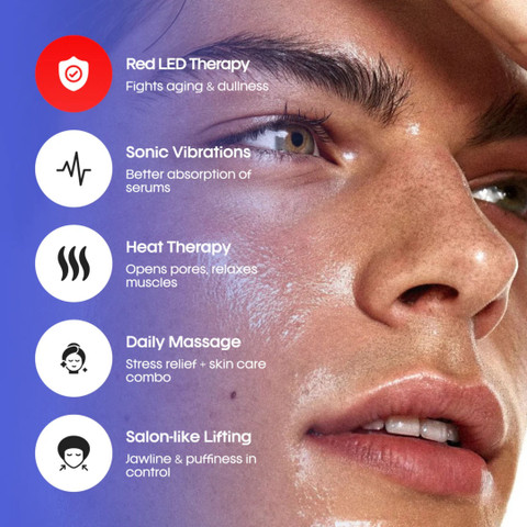 Frizty Y01 Electric Gua-sha Massager with 9 Modes,Facial Tools,Red Light Therapy Massager - Frizty : Flipkart.com Frizty Y01 Electric Gua-sha Massager with 9 Modes,Facial Tools,Red Light Therapy Massager - Frizty : Flipkart.com