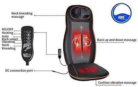 ARG HEALTHCARE Corded Electric Portable Car Seat Neck and Back