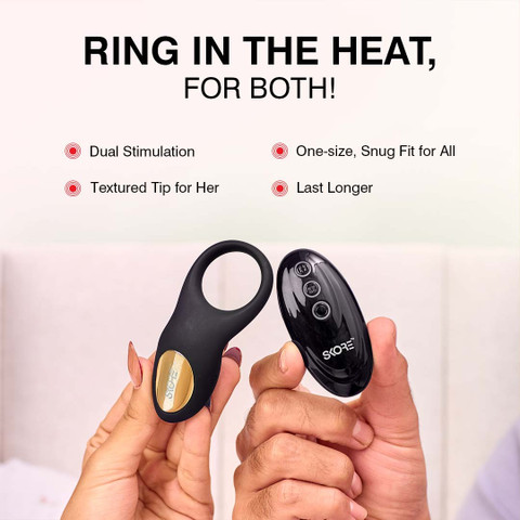 sex toy store san jose Buy Bold Care Rechargeable Remote Controlled Ultra Pleasure Ring Vibrate  Ring(Box) Online () At Best Price main image 1
