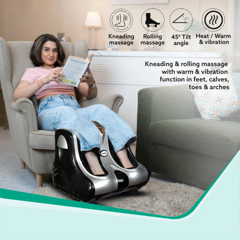 AGARO 33320 Amaze Leg Massager for Foot, Calf & Leg with Vibration & Heat, 3 Massage Levels Massager - AGARO : Flipkart.com AGARO 33320 Amaze Leg Massager for Foot, Calf & Leg with Vibration & Heat, 3 Massage Levels Massager - AGARO : Flipkart.com