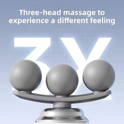 Zovilstore Pro+ Mini Deep Tissue Massage Gun â 3-Head Portable Percussion Massager, 6-Speed Settings Massager (Multicolor) - Image 6