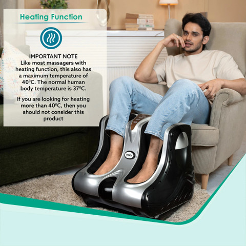 AGARO 33320 Amaze Leg Massager for Foot, Calf Leg with Vibration