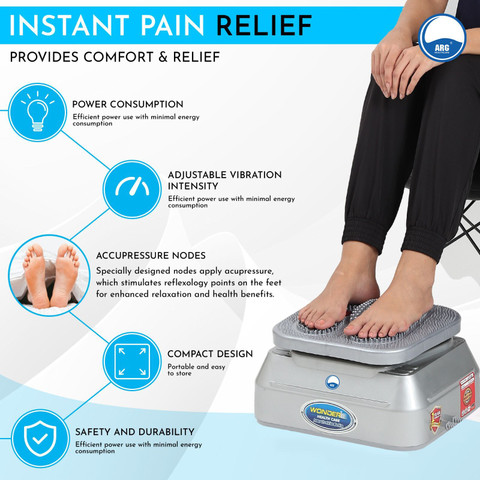 vibrating foot massager benefits Daiwa Felicity Footvibe Pro Infrared Vibrating Foot Massager FSA HSA  Eligible
