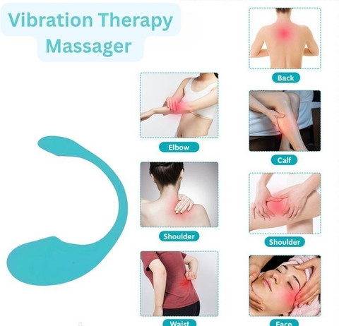 breckelle's Massager with App Controller, Stress Relief Massager, 10  Vibration Mode Android & IOS ,Waterproof Massager