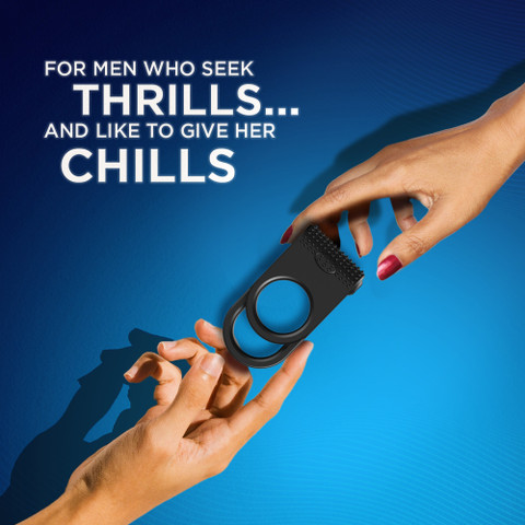 SKORE Thrill Dual Strap Vibrating Ring | 60min Run Time | Waterproof | For  Him Massager - SKORE : Flipkart.com