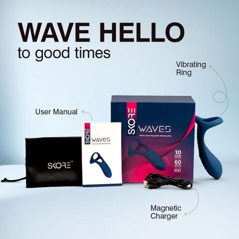 SKORE Waves 10 Mode Vibrating Ring | 60min RunTime | IPX7 Waterproof | Unisex Massager - SKORE : Flipkart.com SKORE Waves 10 Mode Vibrating Ring | 60min RunTime | IPX7 Waterproof | Unisex Massager - SKORE : Flipkart.com