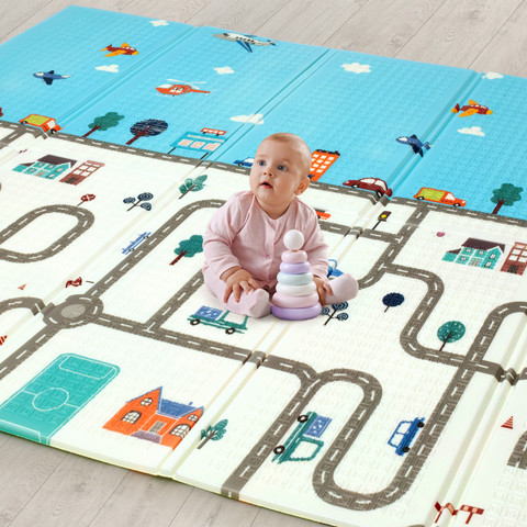 LuvLap Rubber Baby Play Mat