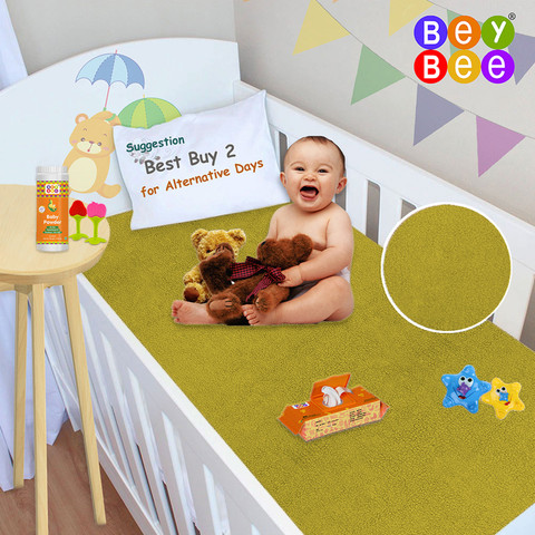 BeyBee :Waterproof Reusable Dry Sheet /Mattress Protector for