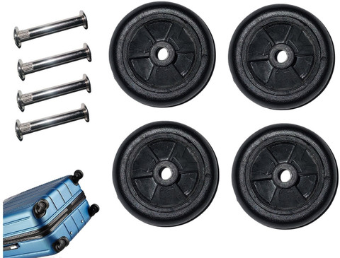 MyvvViradi Repair Replacement Rubber Wheels for Luggage/Suitcase