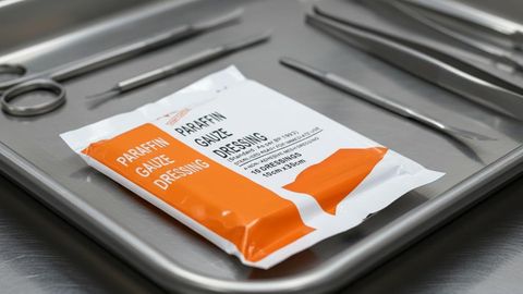 SMITH&NEPHEW PARAFFIN NON-ADHESIVE OPEN-MESH STERILE GAUZE 10CM X