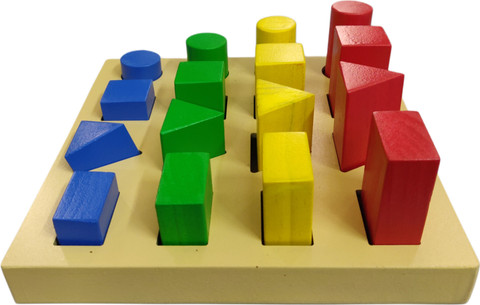 Meditronix Physiotherapy PegBoard 16 Pegs Multi Shape Size and