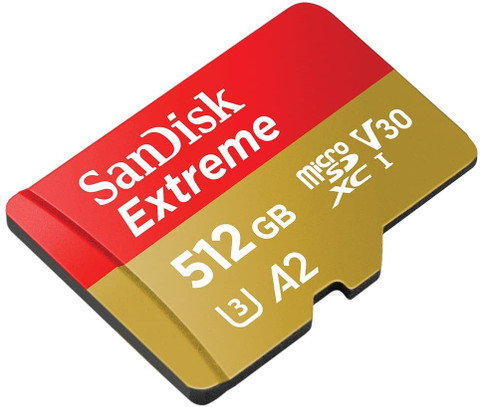 Micro Sd Card Sandisk Extreme 512 Gb SanDisk Extreme Pro 512GB