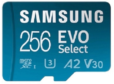 SAMSUNG EVO Select EVO Select 256 GB MicroSDXC Class 10 130 MB/s