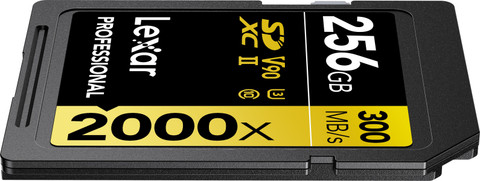 Lexar LSD2000256G-BNNNG Professional 2000x 256 GB SDXC Class 10