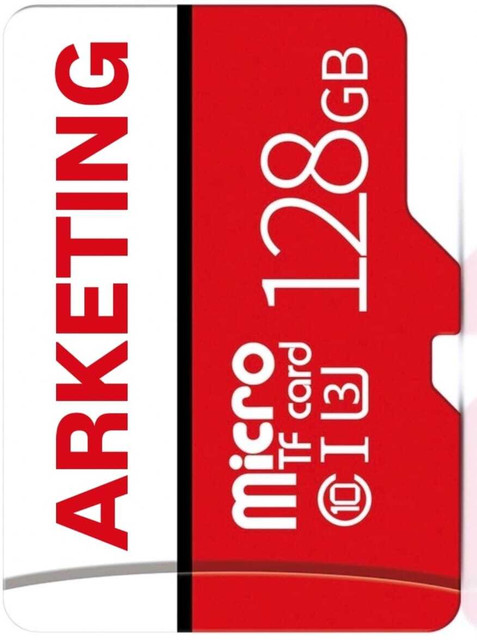 ARKETING CN-1 memory 128 GB SDHC UHS-I Card Class 10 130 MB/s Memory Card  Compatible with Mobile, Tablet, Camera, Computer, Gaming Console