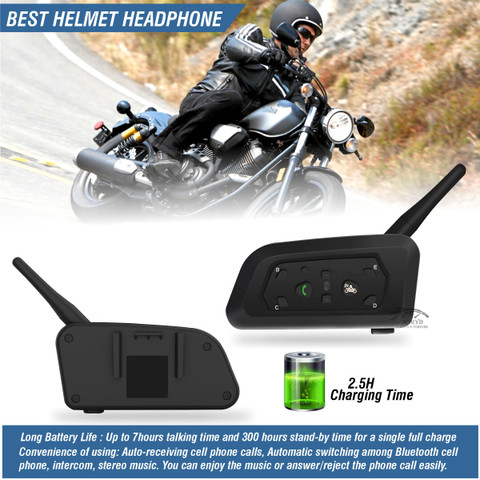 Bluetooth Intercom Best Bluetooth Earbuds For Motorcycle Helmet