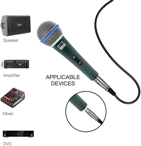 darkingwings Vocal Karaoke Handheld Dynamic Singing Mic Studio
