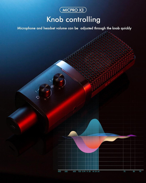 Kinsound USB Podcast Condenser Microphone Kit Professional Studio