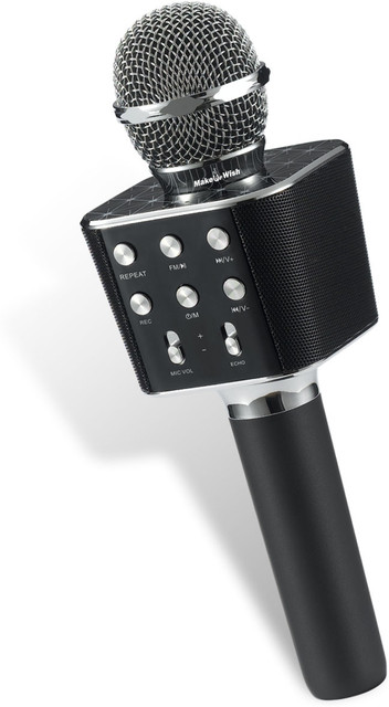 Make Ur Wish Wireless Karaoke Singing Mic Bluetooth Speaker