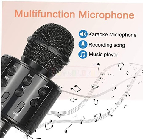 NXXTTNK Wireless Handheld Multi-Function Bluetooth Singing Mike