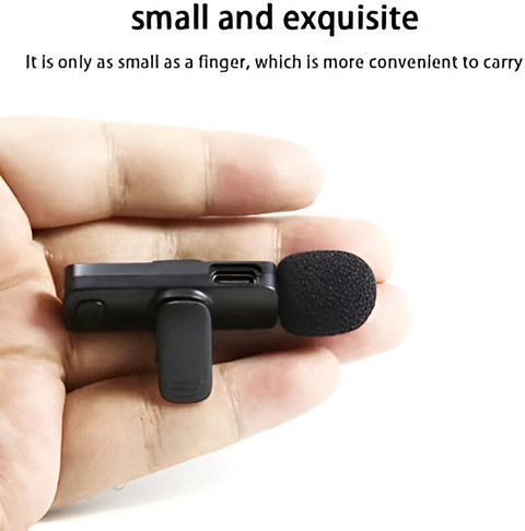 Clairbell K8 Wireless Microphone Receiver With Recording Clip Mic for  Vlogging/YouTubeA393 Microphone