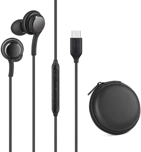 Expresscraft Black AKG Type C All Samsung Galaxy Wired Earphone
