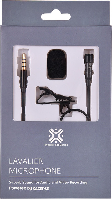 Xtreme Acoustics XA-LM03 3mtr lavalier clip-on microphone for