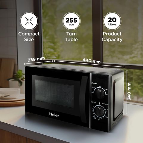 Haier 20 L Solo Microwave Oven