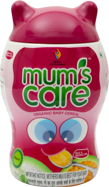BRITISH LIFE SCIENCES PVT LTD Mums Care Organic baby cereal For
