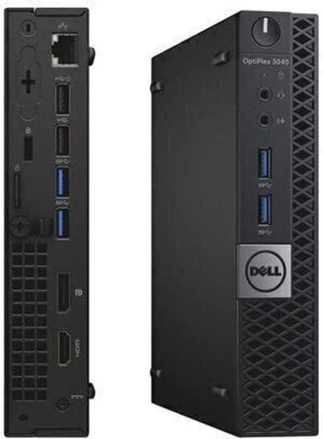 DELL (Refurbished) OPTIPLEX 3040 Tiny Desktop - Windows 10, Intel