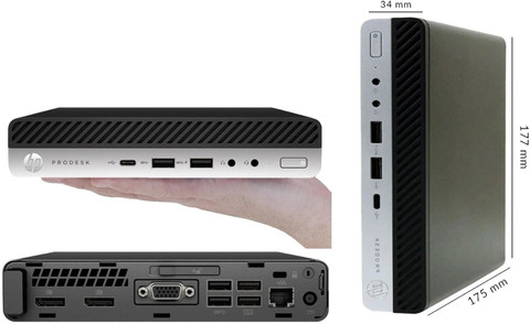HP Prodesk Refurbished (Core i5 7th/8GB/512GB NVMe) Tiny PC