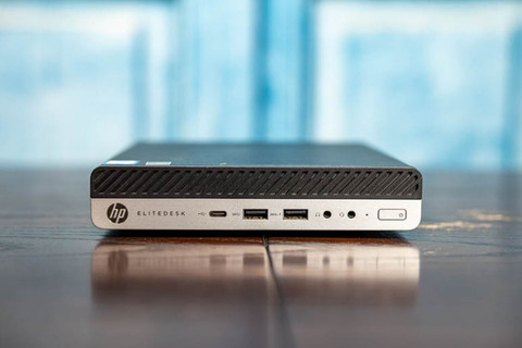 HP EliteDesk (Re-Newed) Tiny PC with Core i3 8th Gen, 4-Core, 8GB