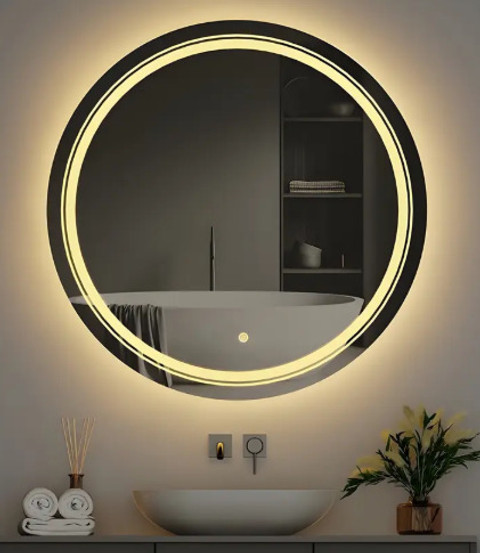 Mofaro LED circular 18*18 Inch LED Wall MirrOR l1 Bathroom Mirror