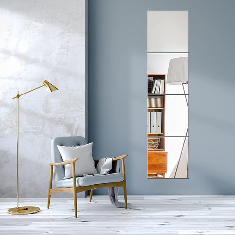 windowera Full Length Mirror, Long Mirror, Gym Mirror, Yoga Mirror - Main Image