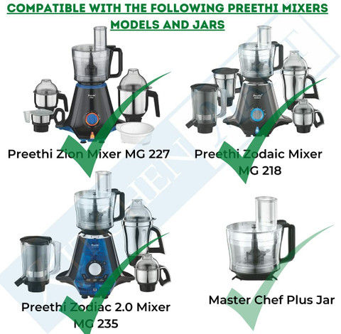PRV Slicing Blade Attachment compatible with Preethi Zodiac Mixer Grinder  Mixer Blender Blade
