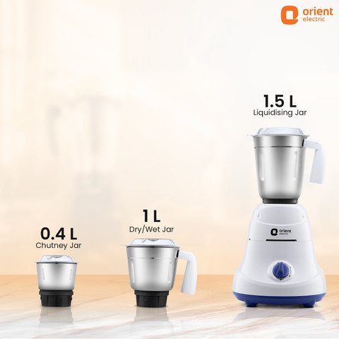Orient Mixture Juicer Machine Aisha Plus Jar Juicer Mixer Grinder