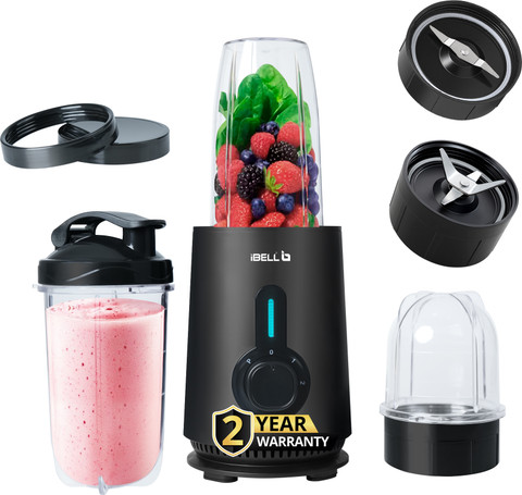 iBELL NUTRIMAX300X Nutri Blender, 24000 RPM, 100% Copper Motor,